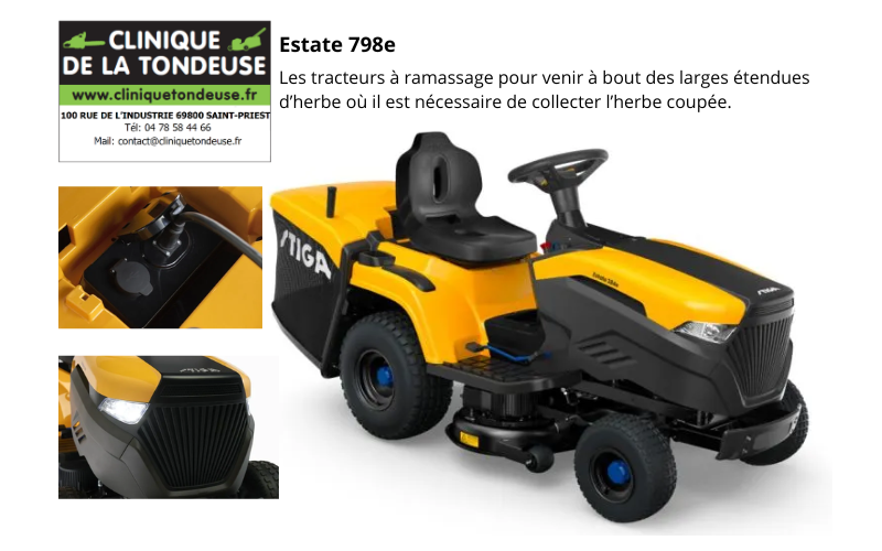 Tondeuse autoportée à batterie ESTATE 798E 2T2800481/ST2 Tondeuse autoportée à batterie ESTATE 798E 2T2800481/ST2