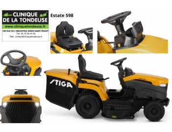 Vente en ligne STIGA ESTATE 598. Tondeuse autoportée thermique ESTATE 598 2T2620481/ST2 MACHINES  DIVERS