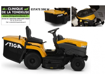 Vente en ligne STIGA ESTATE 598 W. Tondeuse autoportée thermique 2T2630481/ST2 MACHINES DIVERS