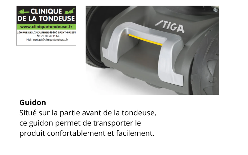 Vente en ligne tondeuse 2L0431048/ST1 thermique COLLECTOR 43 STIGA MACHINES DIVERS