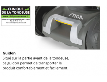 Vente en ligne tondeuse 2L0431048/ST1 thermique COLLECTOR 43 STIGA MACHINES DIVERS