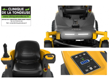 Tondeuse à coupe axiale à batterie GYRO 700E STIGA 2F7063605/ST1