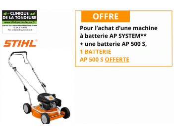 TONDEUSE A BATTERIE RMA 750 V