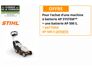 TONDEUSE A BATTERIE RMA 7...