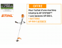 FSA 200 DEBROUSSAILLEUSE A BATTERIE STIHL TAILLIS