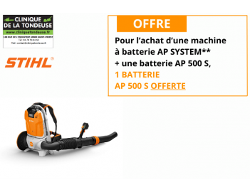 BGA 300 SOUFFLEUR SUR BATTERIE