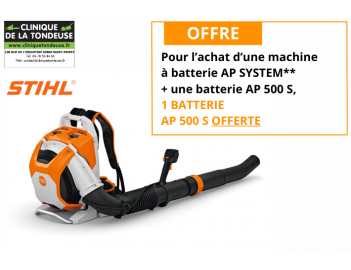 BRA 600 0 SOUFFLEUR A DOS A BATTERIE