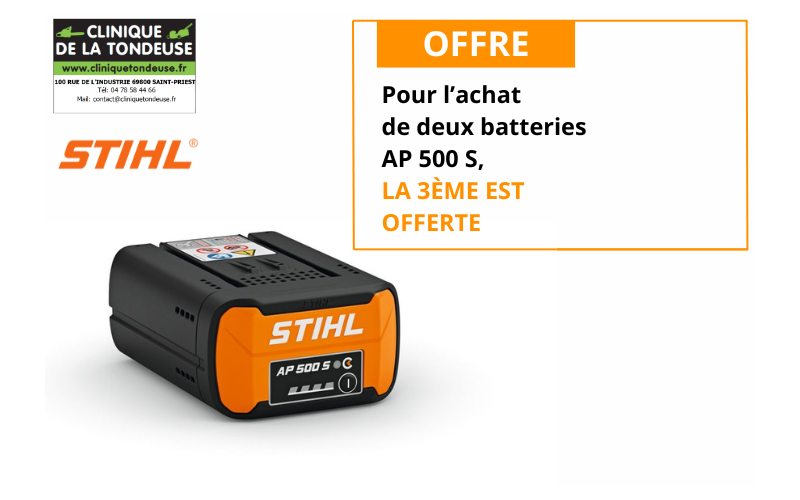 PROMO BATTERIE AP 500 S