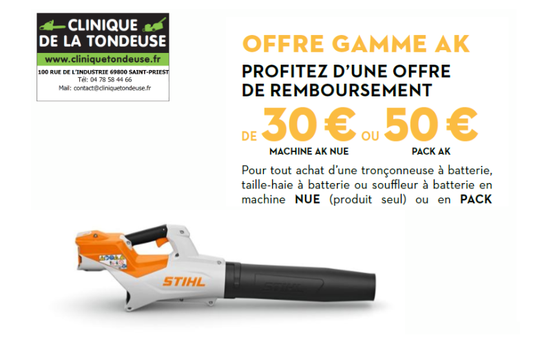 BGA 50.0 STIHL PROMO