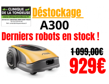 DESTOCKAGE STIGA A 300 - CLINIQUE TONDEUSE