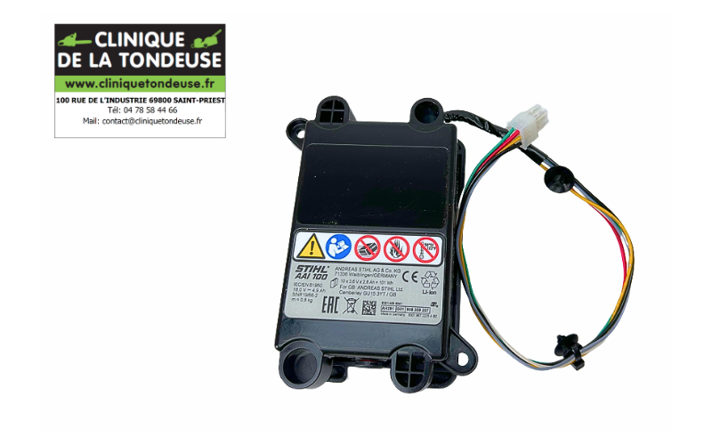 BATTERIE AAI 100.2 - STIHL - CLINIQUE TONDEUSE BATTERIE AAI 100.2 - STIHL - CLINIQUE TONDEUSE