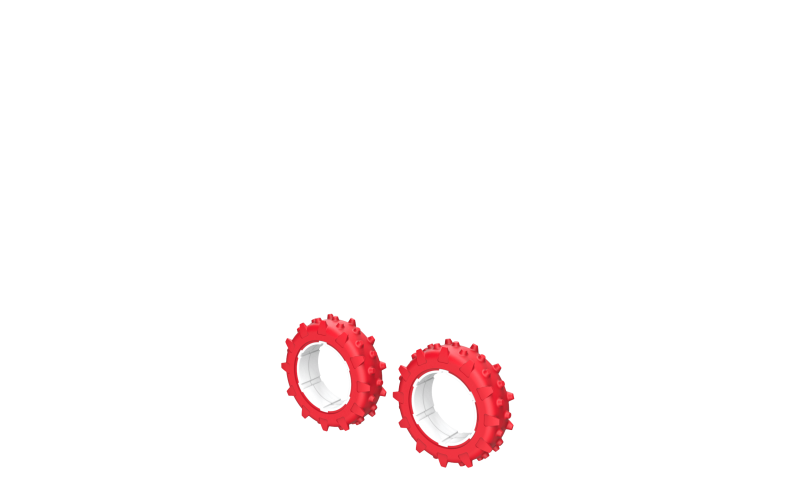 roues à pointes pour robot tondeuse kress