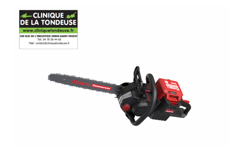 tronçonneuse commerciale kress
