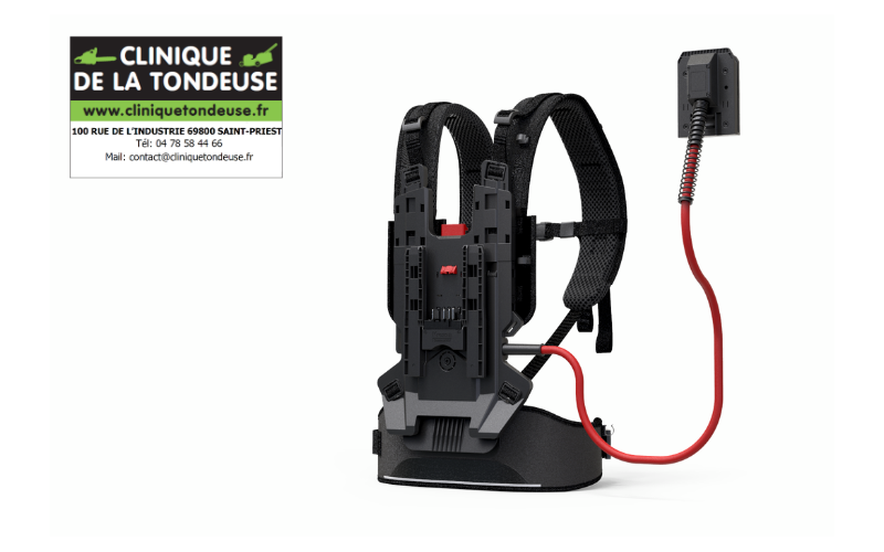 accessoire batterie harnais de batterie sac à dos kress