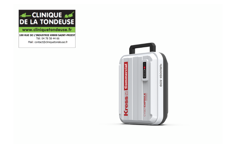 batterie de qualité commerciale et professionnelle kress