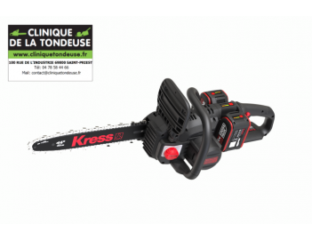 tronçonneuse à batterie kress