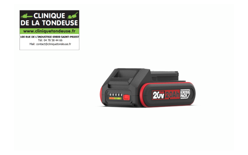 batterie 20V kress