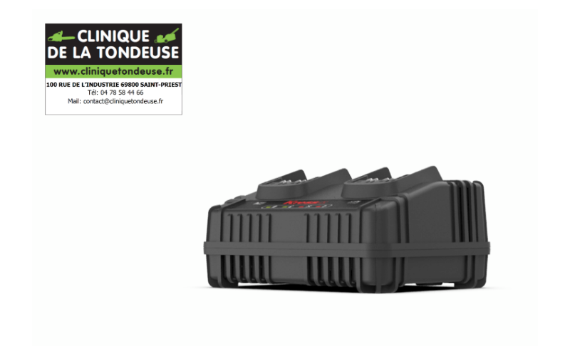 double chargeur batterie kress