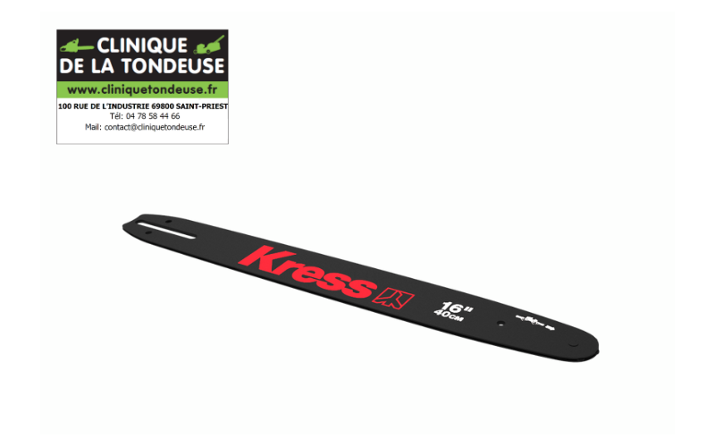 guide tronçonneuse kress