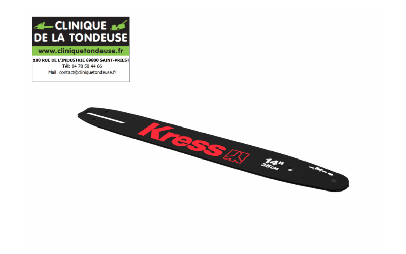 guide tronçonneuse kress