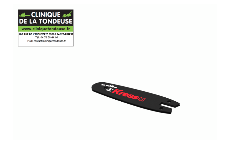 guide tronçonneuse kress