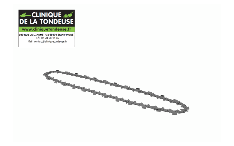 chaîne tronçonneuse kress