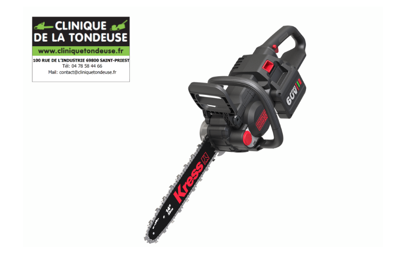 tronçonneuse à batterie kress