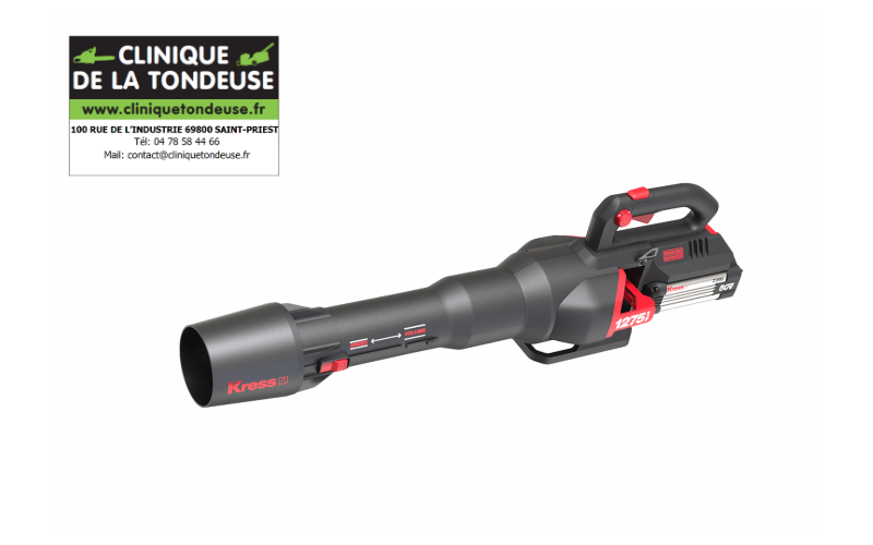 souffleur à batterie kress