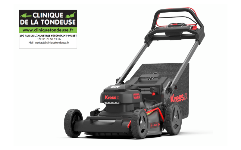 tondeuse de pelouse à batterie kress