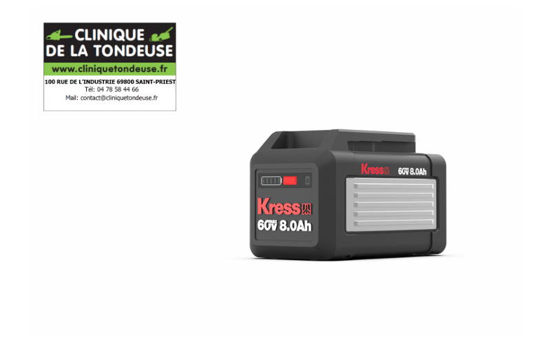 batterie professionnelle kress
