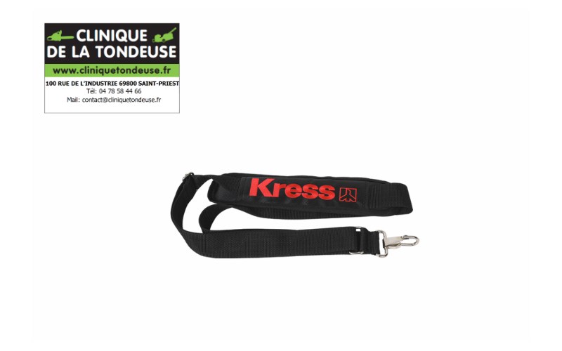 bandoulière pour coupe herbe kress