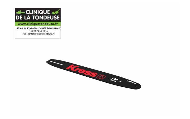 guide tronçonneuse kress