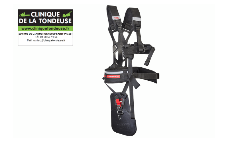 harnais de port débroussailleuse kress