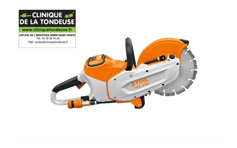 Découpeuse tsa 230 stihl