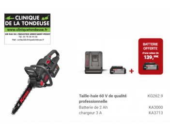 TRONCONNEUSE 60V/35 CM...