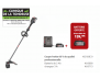 DEBROUSSAILLEUSE 60V/38CM (OUTIL + 1 KA3