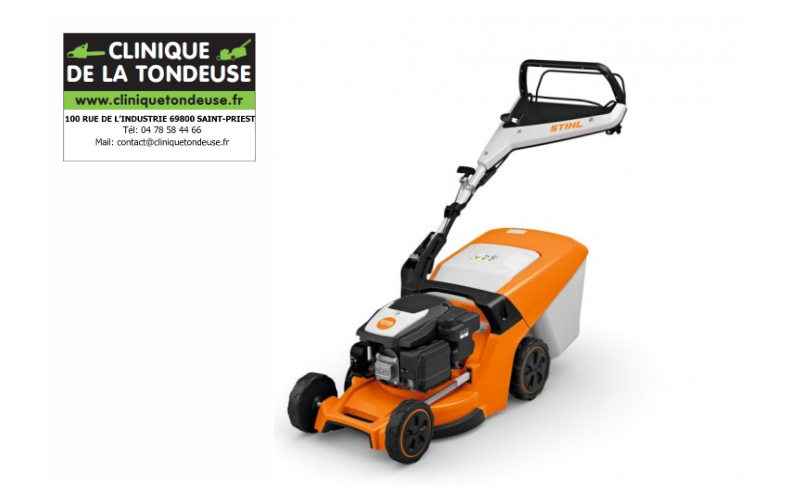 RM 443.3 V NU  tondeuse  STIHL  CLINIQUE DE LA TONDEUSE WB400113420