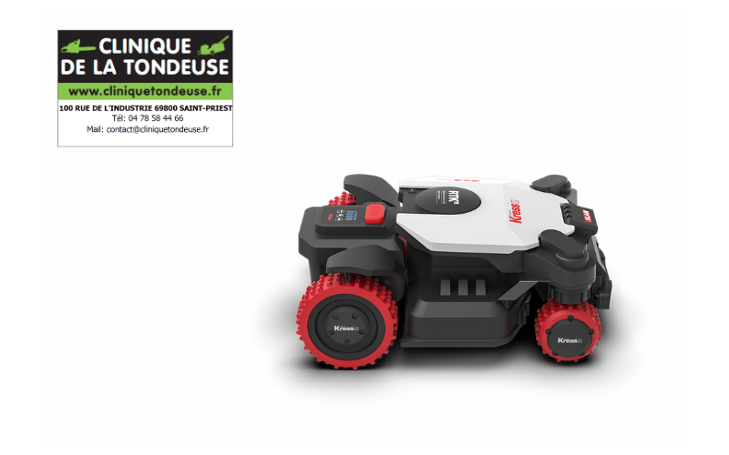 kr280e clinique tondeuse - robot tondeuse kress