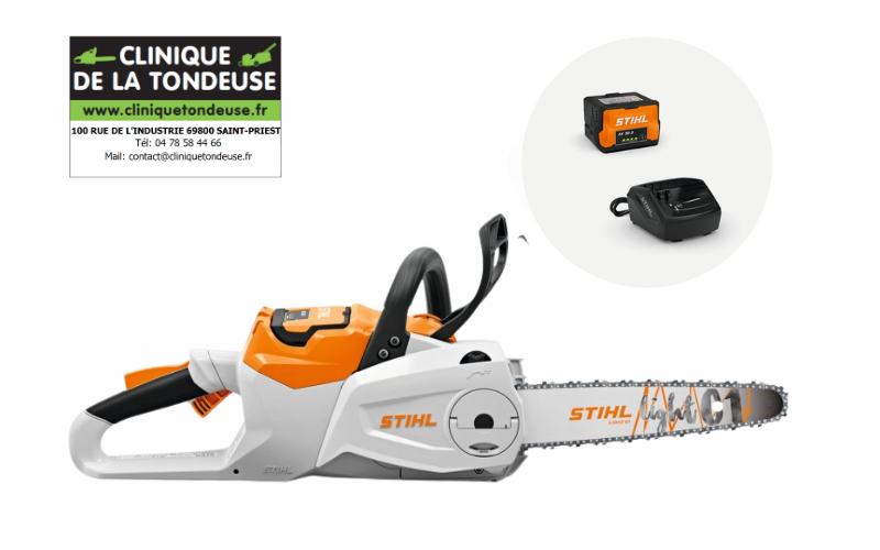 MA040115832 - stihl - clinique de la tondeuse - msa 80 C-B pack ak30 + AL101