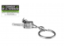 PORTE-CLES TRONCONNEUSE METAL