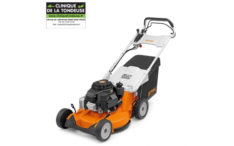 Tondeuse thermique RM 756 Stihl 63780113411 machine motoculture espaces verts professionnel tonte pelouse