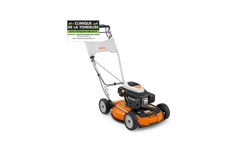 Tondeuse thermique tractée RM 4 RTP Stihl 63830113422 machine motoculture espaces pour particuliers et professionnels