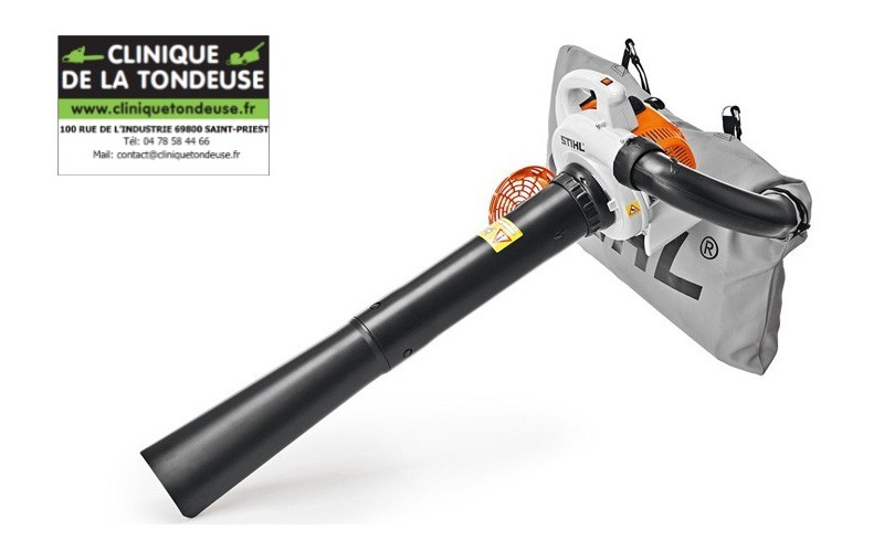 Aspirateur souffleur thermique SH 56 Stihl 42410110928 machines motoculture espaces verts feuilles paysagiste