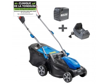 Tondeuse STAUB SI 400P + Batterie 2.5 AH + Chargeur CRG 54149003S1 machine motoculture espaces verts