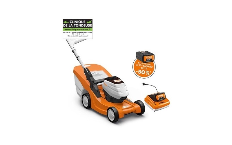 TONDEUSE A BATTERIE TRACTEE RMA 443TC +AP200+AL300