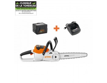 TRONCONNEUSE BATTERIE STIHL MSA 140C + AK30+ AL PA