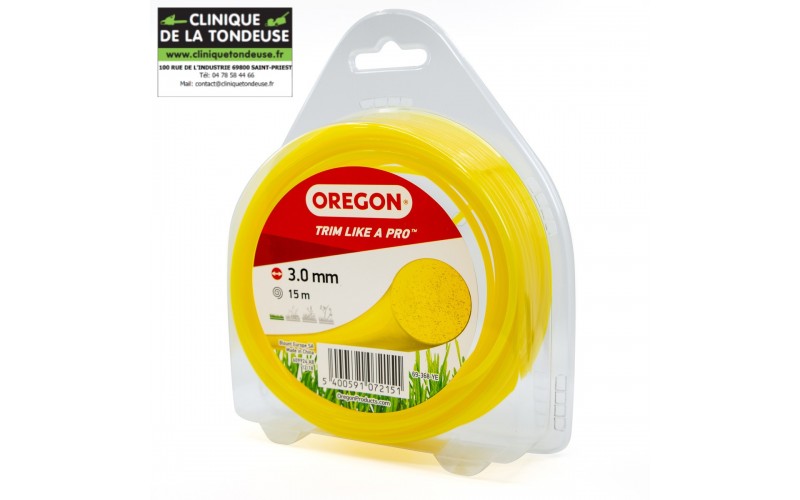 FIL ROND JAUNE 3 0 MM X 15 M