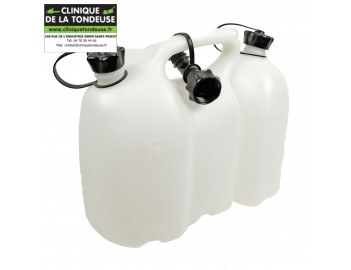 BIDON ESSENCE HUILE 6+3L TRANSP.