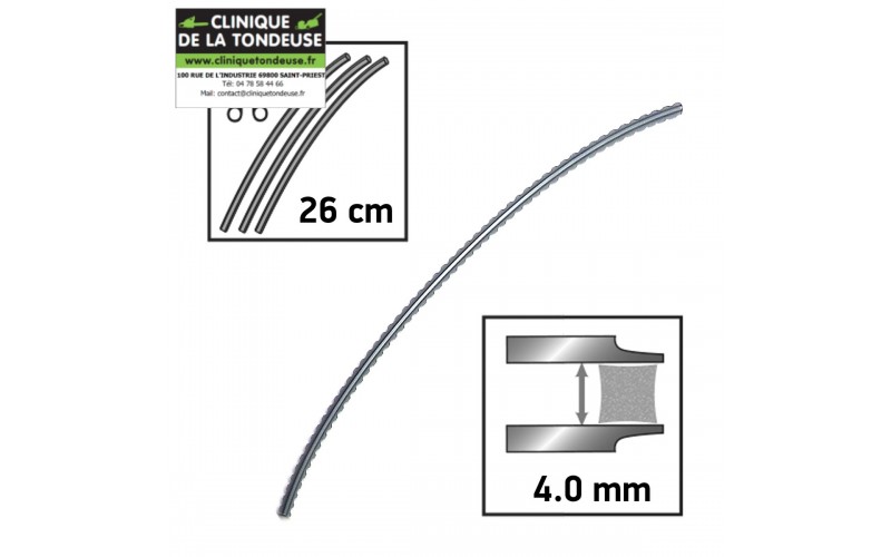 20 BRINS FLEXIBLADE 4.00 MM