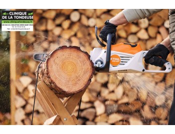 Pack tronçonneuse à batterie STIHL MSA 80 C-B + AK 30 S + AL 101 – vue 3